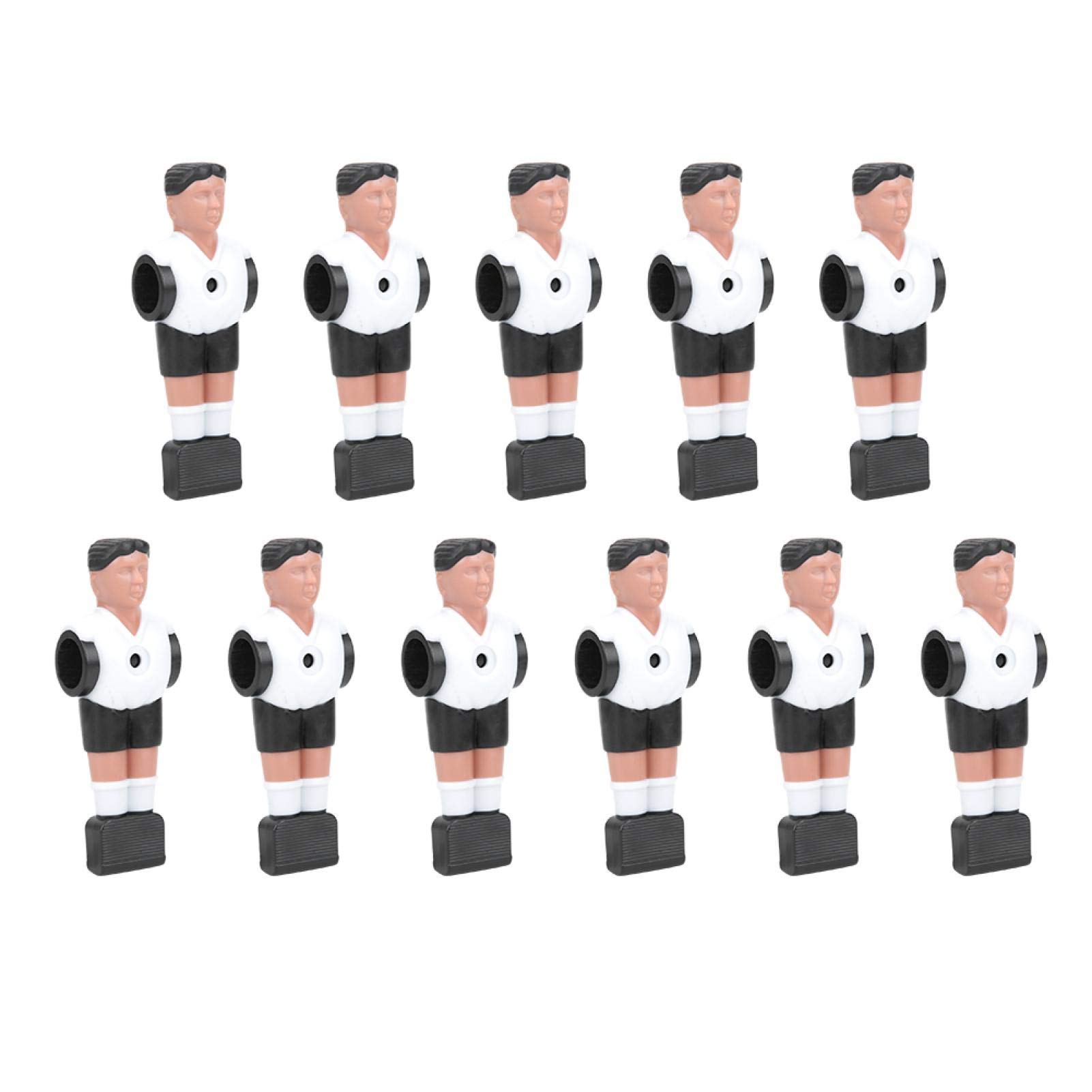 Jeanoko Table Soccer Ball Player Replacements Portable Ball Man for Home