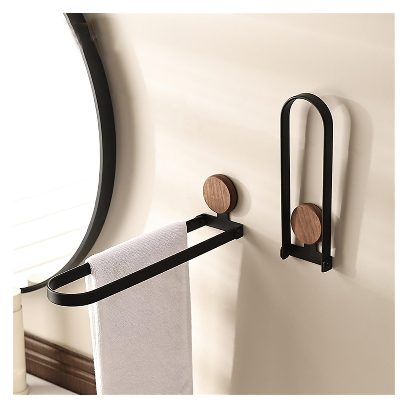 Toallero Plegable y toallero for baño