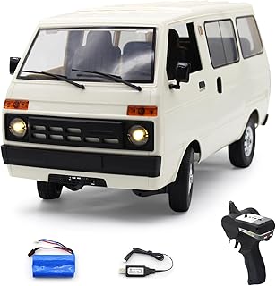 Spobot Remote Control Car RC Van for TJ110 Mini Cabin Car RC Crawler Off Road Climbing Vehicle Drift Model Toy All Terrain for Kids Hobby