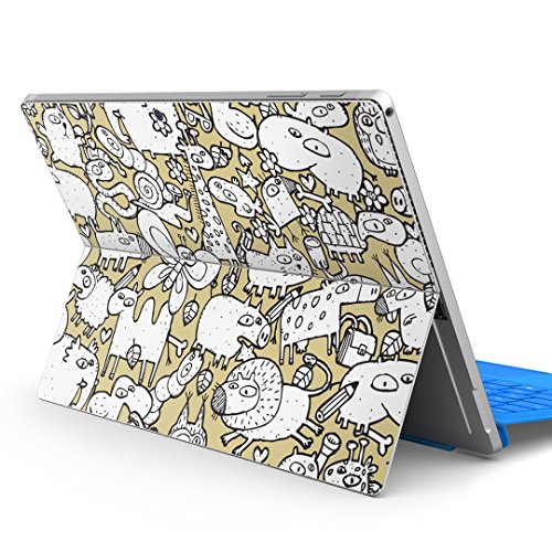 igsticker Surface pro7 (2019) pro6 pro2017 pro4 p XLV[ T[tFX m[gubN m[gp\R Jo[ P[X tB XebJ[ ANZT[ ی 006800 Aj}  CXg