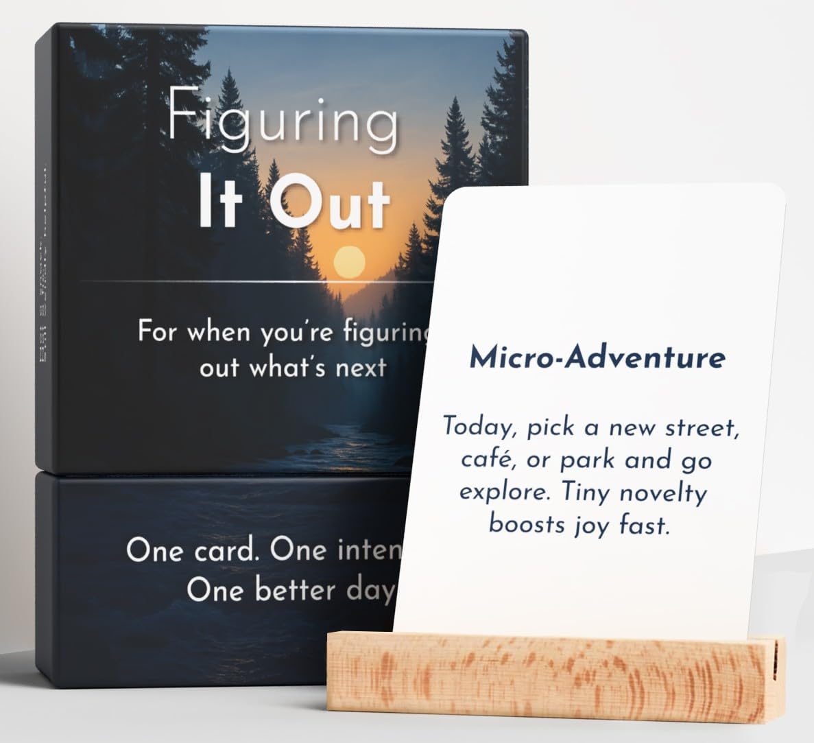 Intention Cards, 80 Daily Prompts for Clarity & Focus (Figuring it Out Edition, 16-30 yrs)