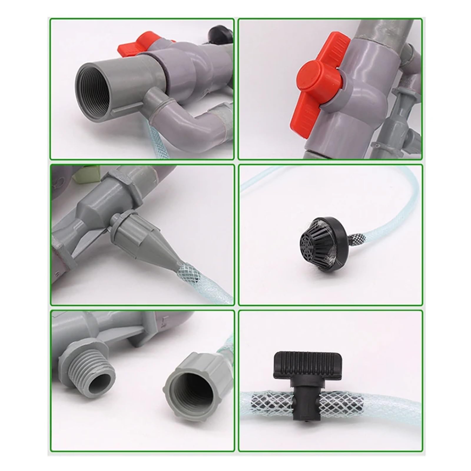 Inyectores de fertilizante Venturi de 32/40/50mm, dispositivo de riego por goteo for agricultura, filtro de interruptor, dispositivo de tubo de agua, de fertilizante(50mm)