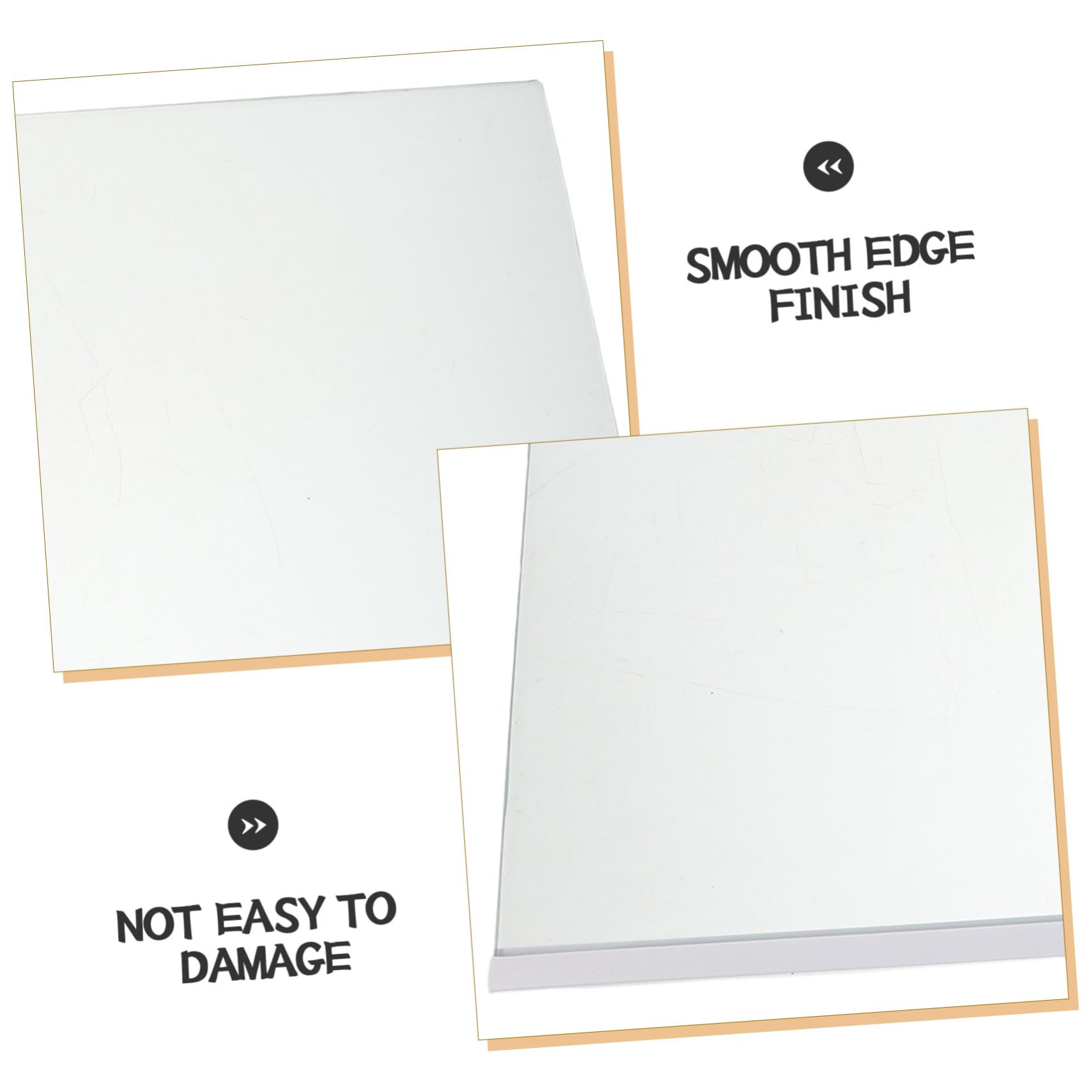 jojofuny Estante de Vidrio Templado para Refrigerador Diseño Seguro y Bordes Pulidos, Fácil Identificación, Compatible Congelador y Frigorífico