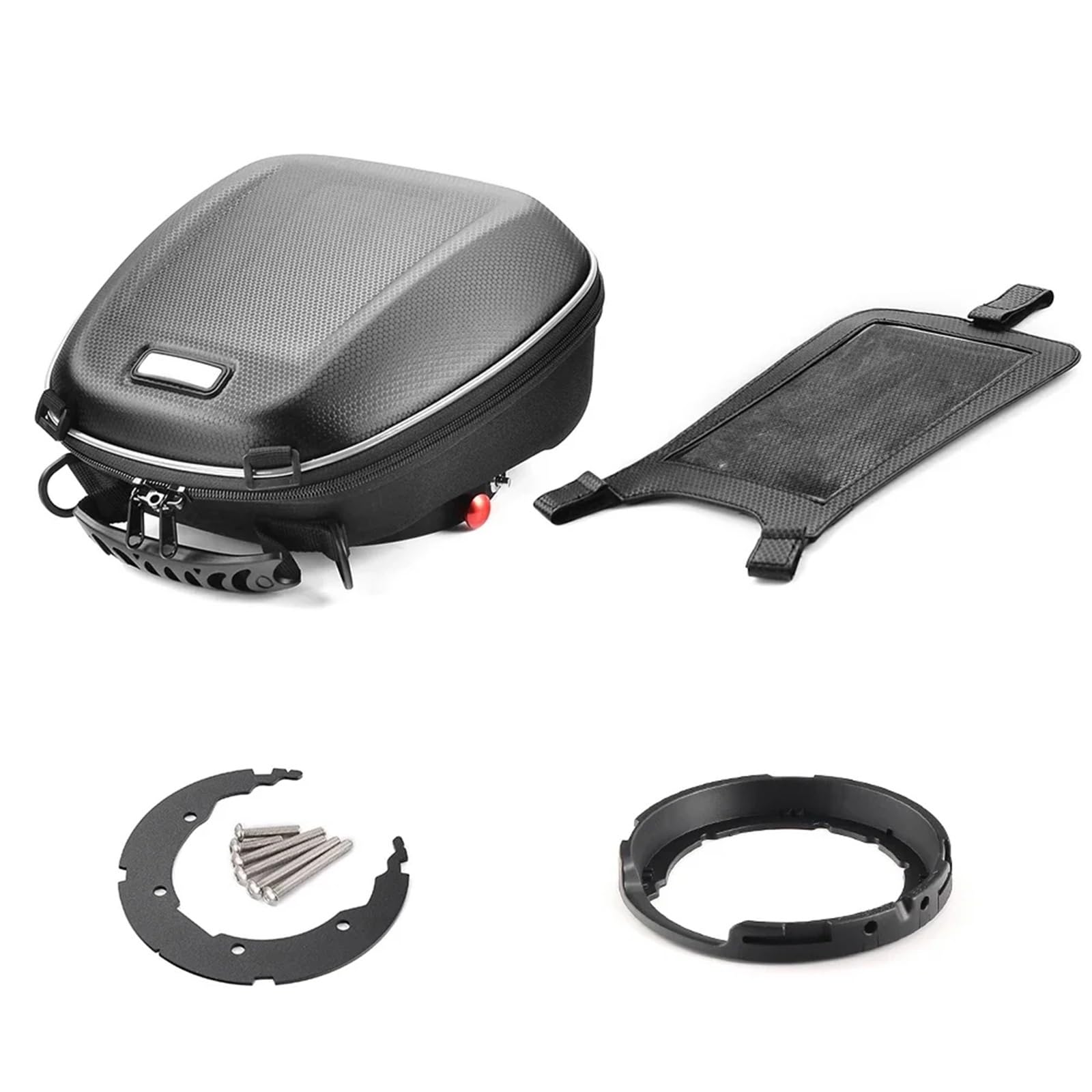 Brida de tanque para Loncin y mochila impermeable Voge con anillo de cierre para equipaje 8