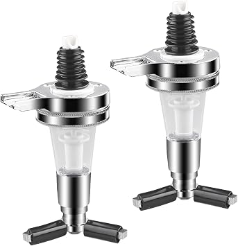 2Pcs Replacement Nozzle 0.8oz 25ml Whiskey Dispenser Nozzle Liquor Dispenser Nozzle Shot for Wine Racks Alcohol Caddy Liquor Cocktail Dispenser by MUGLIO