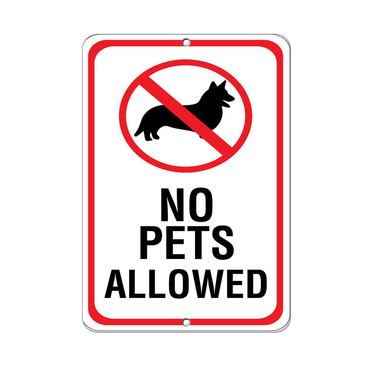 Do Not Lean On Rail Plastic Sign Osha Compliant 7x10 SmartSign 