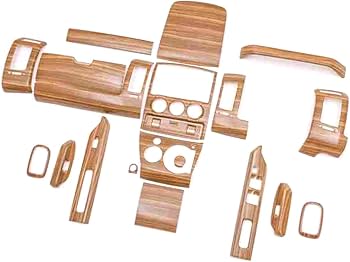 デリカD5 前期　木目調インテリアパネル　未使用 デリカD5 前期 インテリアパネル 茶木目 ウッド 20P (爆買