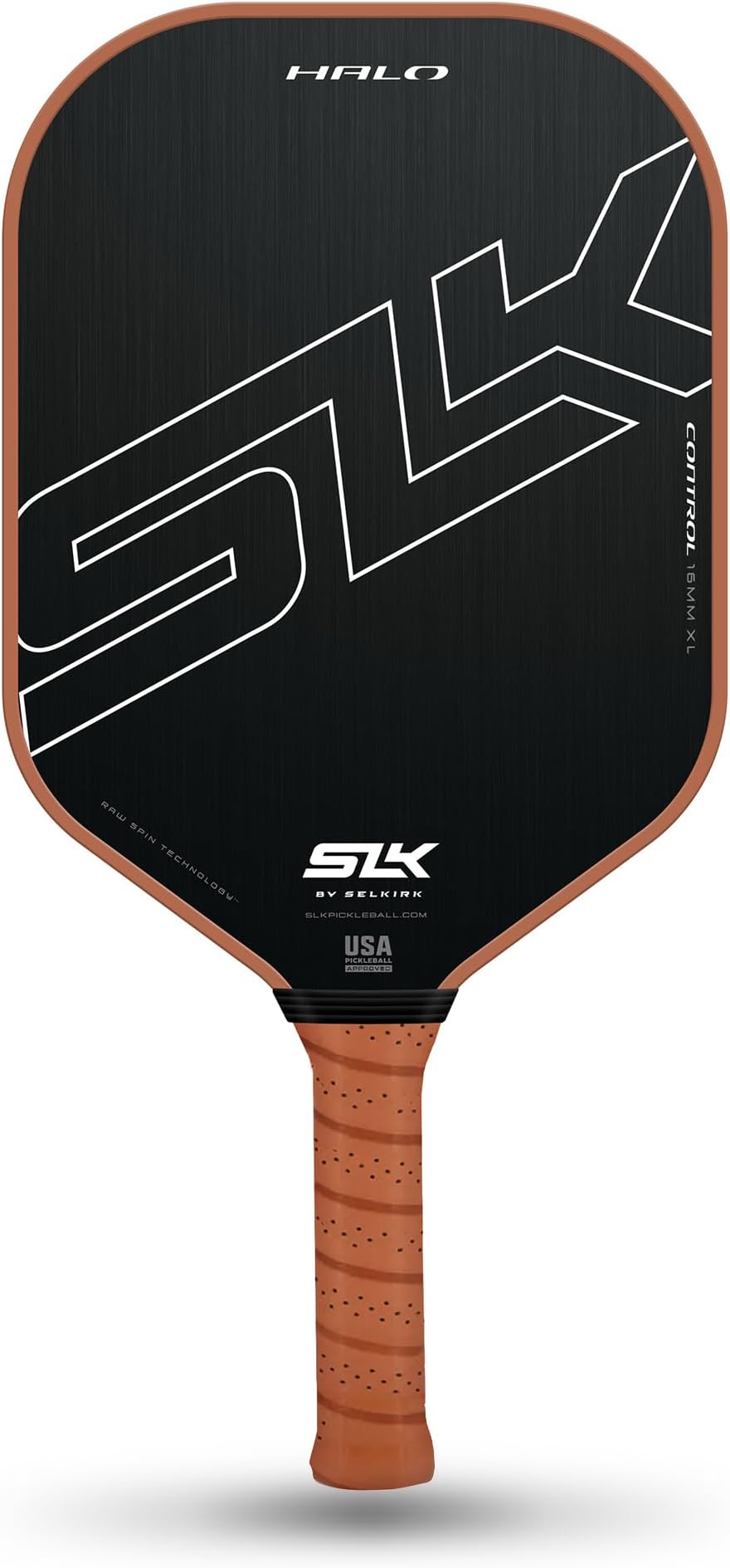 Selkirk SLK Halo Control & Halo Power Pickleball Paddle | Raw Carbon Fiber Pickleball Paddle with a Rev-Core Power Polymer Core | The Pickleball Paddle Designed for Ultimate Spin & Consistency
