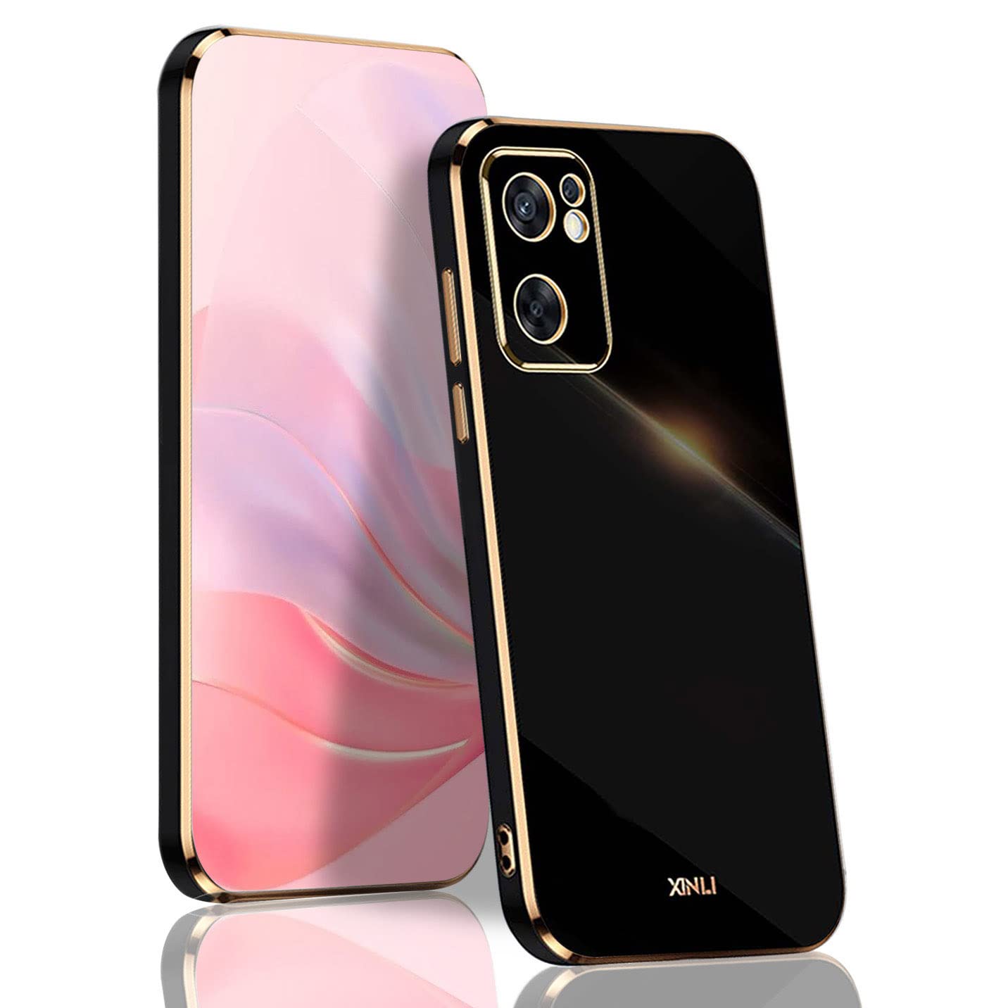 BORYA Cover per OPPO A57 4G/OPPO A57s, Transparent Morbida