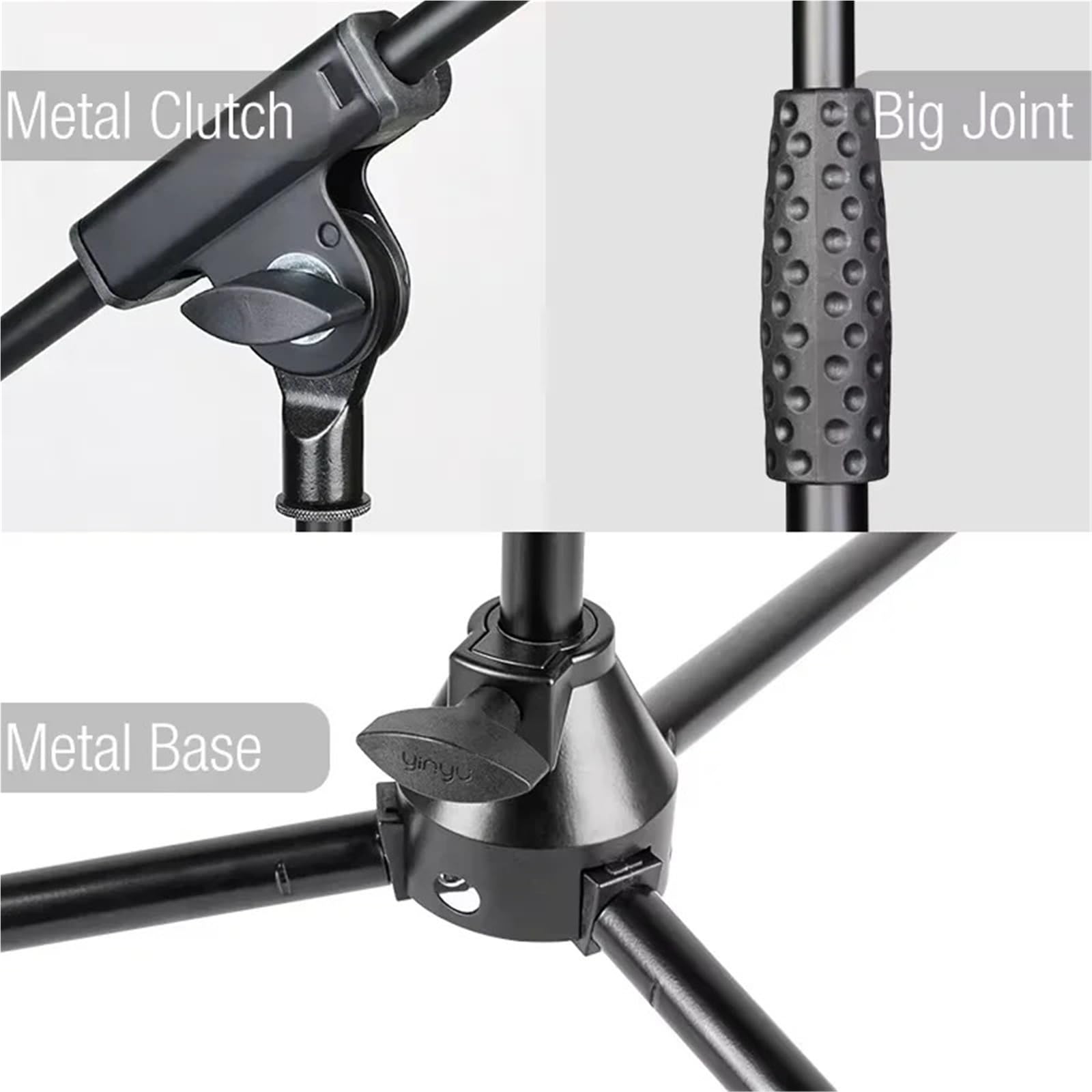 Compatibile con il supporto for microfono con braccio telescopico Yinyu