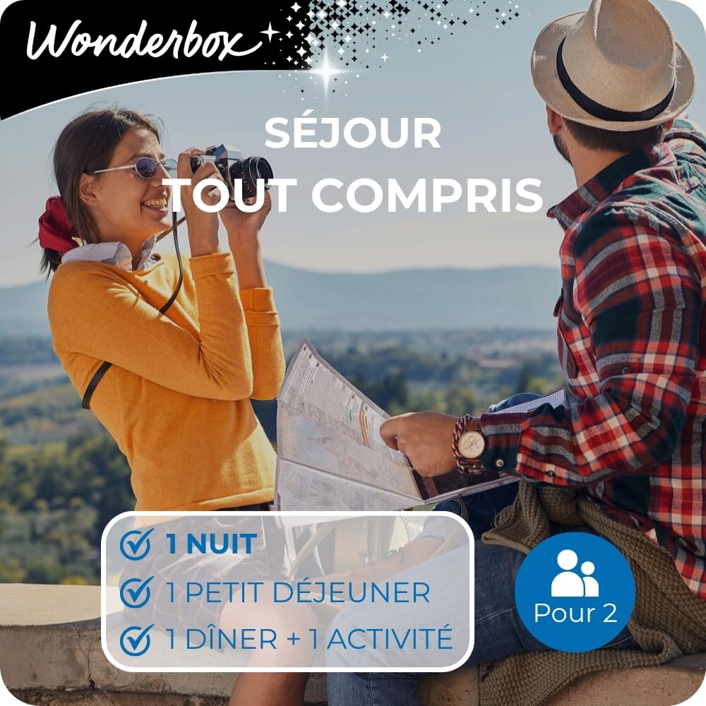 Wonderbox Séjour Tout Compris Coffret Cadeau
