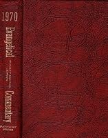 Evangelical Sunday School Lesson Commentary on the Uniform Bible Lesson Series of the National Sunday School Association (1970) 1969373113 Book Cover