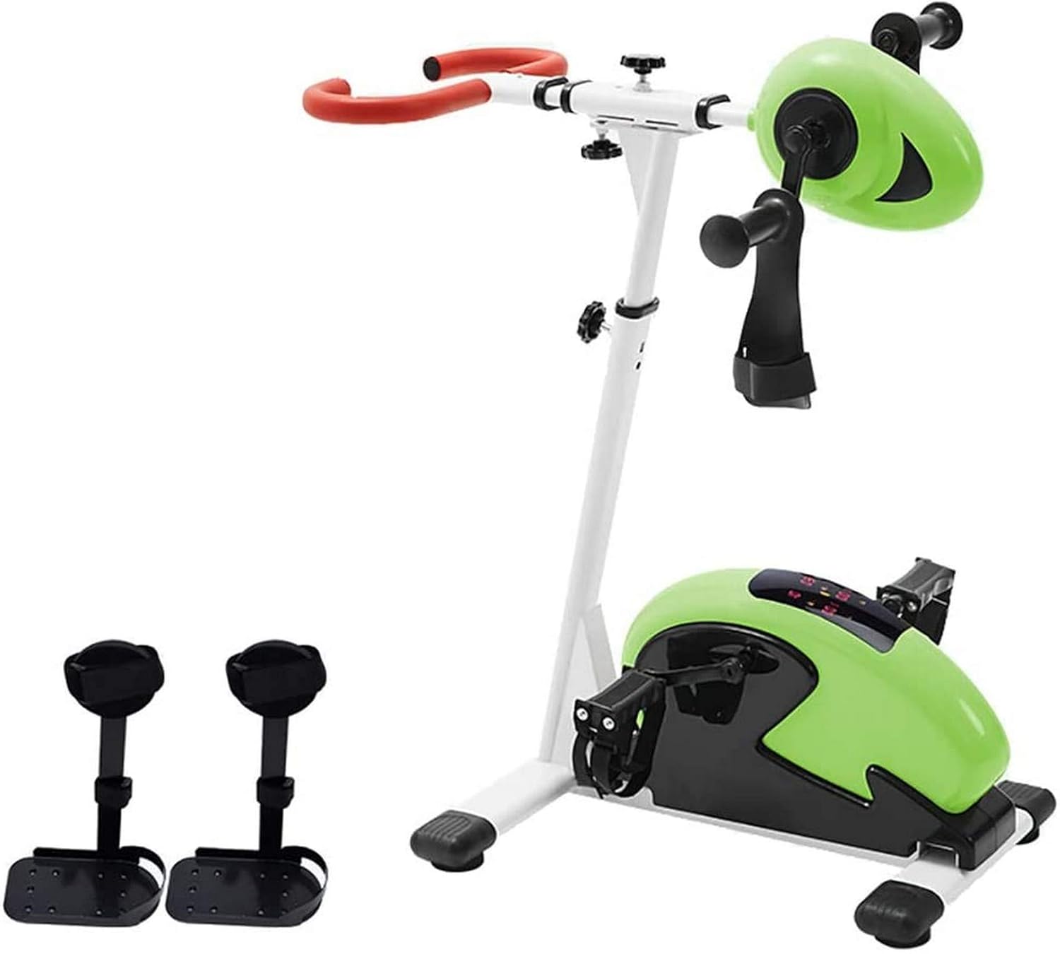 Electric Rehabilitation Bike Stationary Pedal Cycle Trainer,Hemiplegia Training Arm and Knee Exercises,Physical Therapy for Disabled and Stroke Survivor,Adjustable Resis