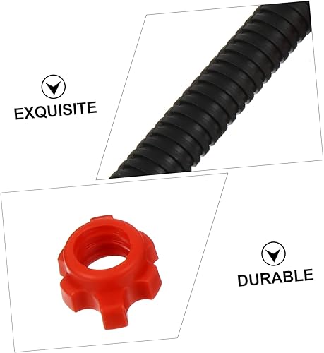 Miniatura 6 de Kisangel 1 juego de barras de mancuernas ajustables, barra de mancuernas ajustables, equipo de entrenamiento, barra de rizo, barra de mancuernas