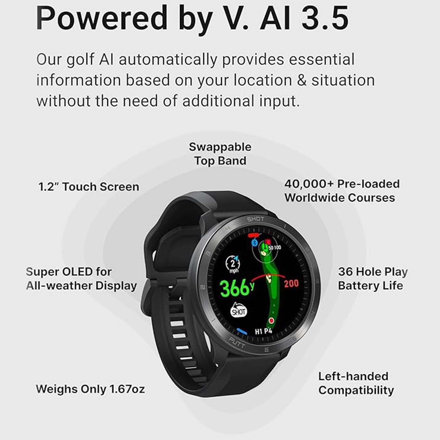 Voice Caddie T11 PRO GPS Golf Watch User Manual