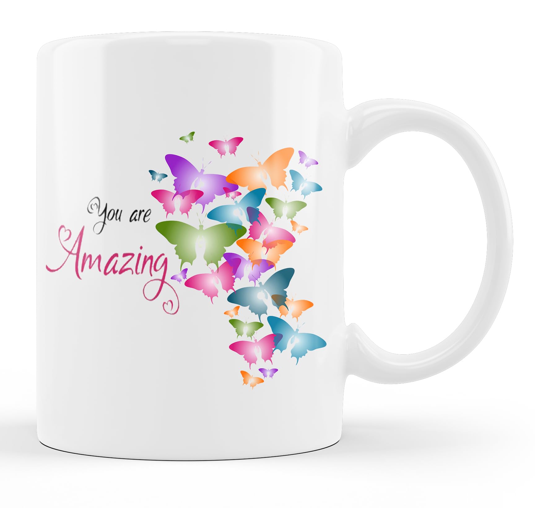 SCPmarts You are Amazing Coffee Mug – Inspirational Gift, Motivational Printed Mug for Office & Home, 11oz Ceramic Mug