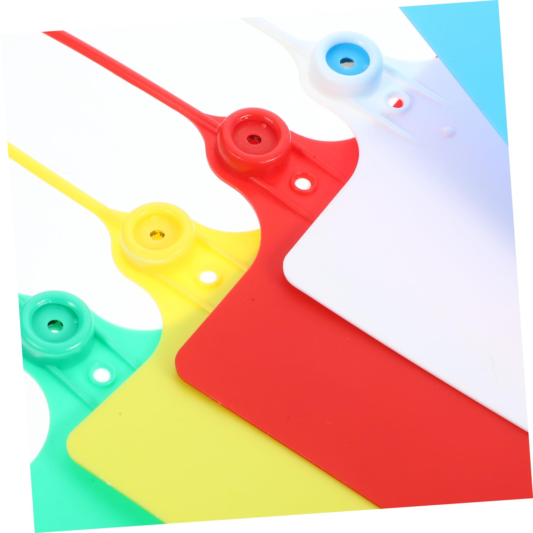 Tag di Spedizione in Pp 100pezzi per Classificazione Bag | Leggere, Facili da Usare, per Organizzare Items, Formato Pratico per Shipping e Gestione Etichette