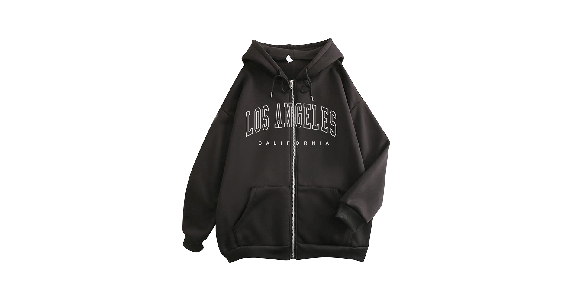 Zip Up Hoodies for Teen Girls Los Angeles Sweatshirt with Hood