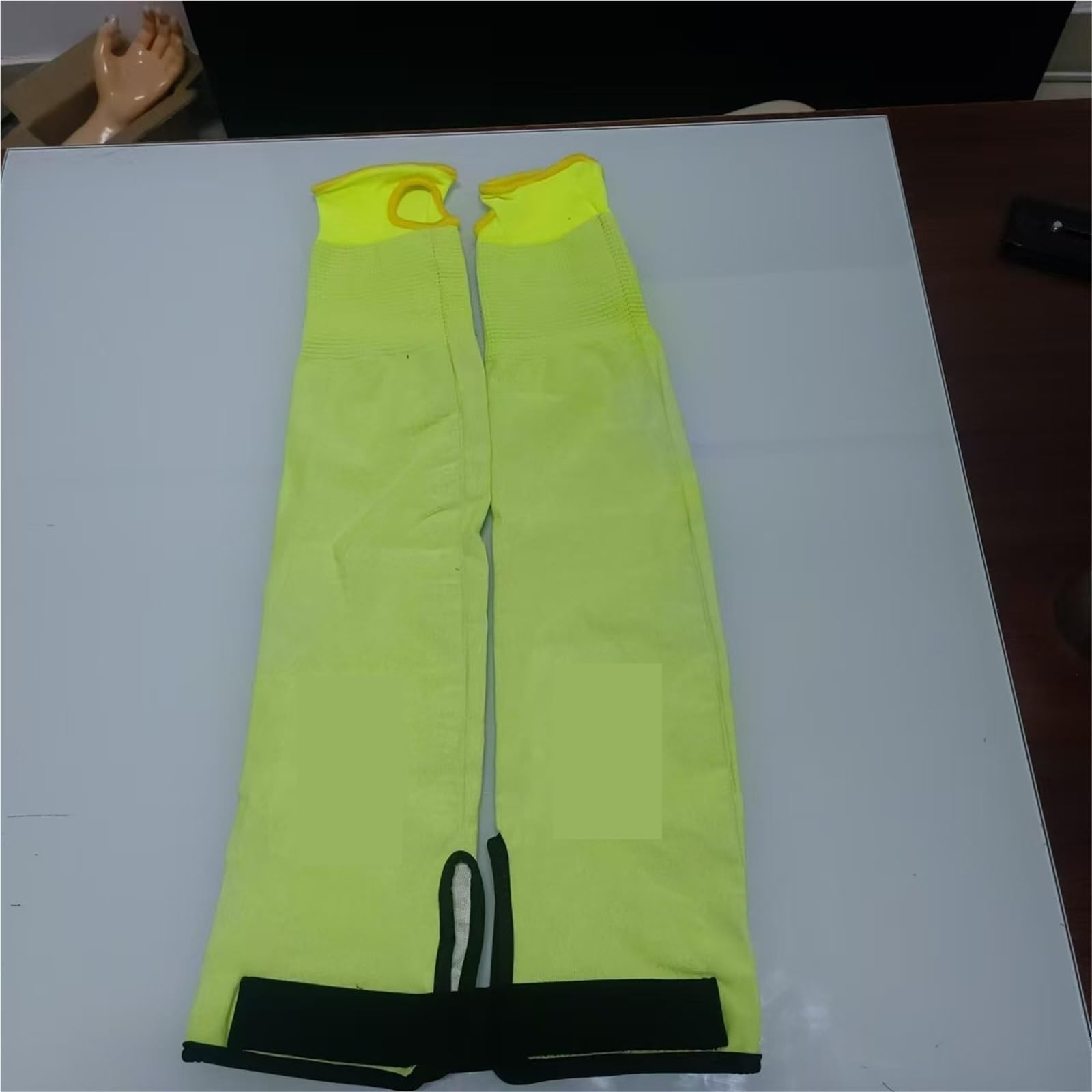 Guantes Anticortes, Protectores de brazos resistentes a cortes, mangas resistentes al desgaste y anticortes, mangas de trabajo, tubos de manga con alambre de tungsteno interior protector