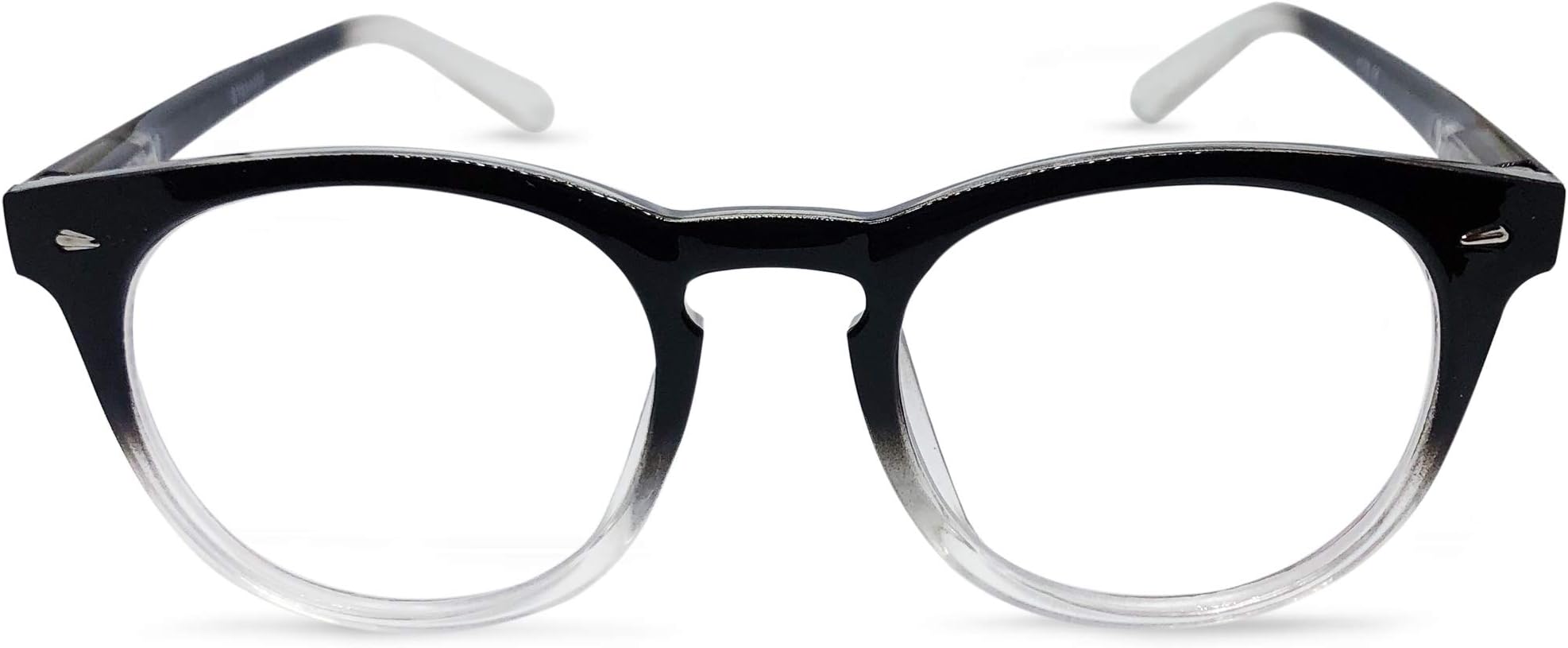 Brooklyn Large Round Bifocal Reading Glasses Set