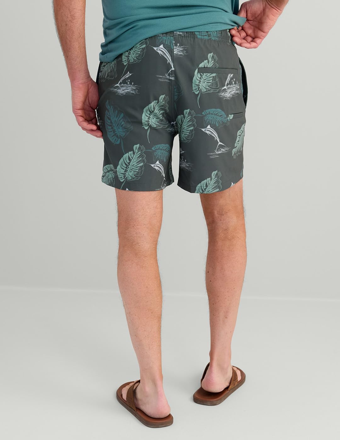 HUK Men's Pursuit Volley Pattern Short, Quick-Dry Shorts for Men