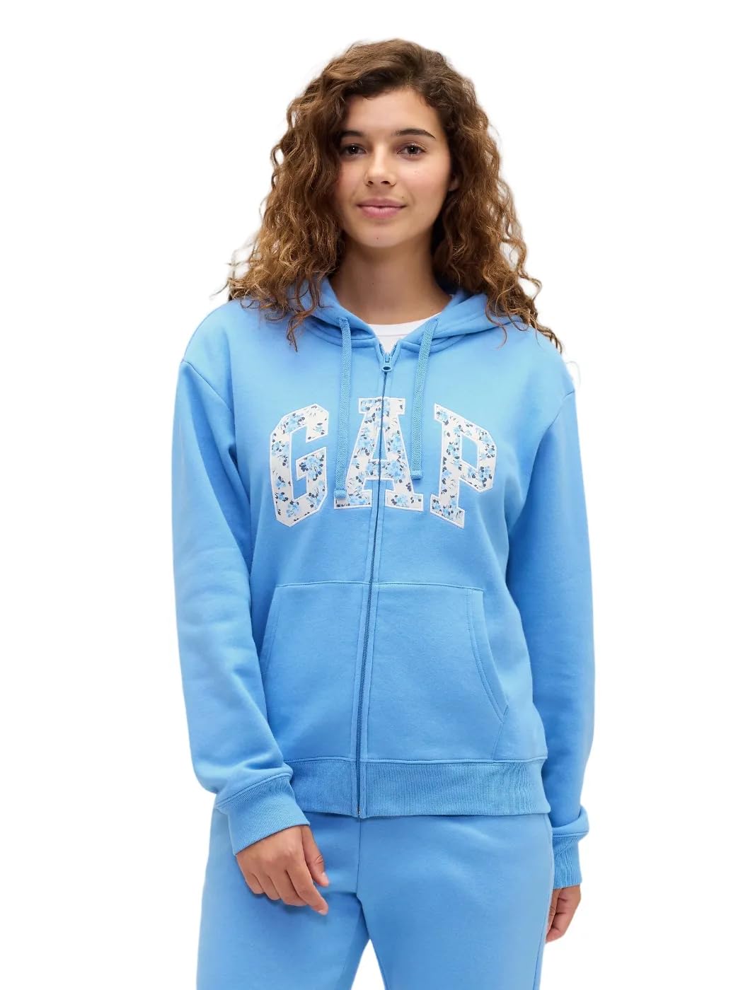 GAP Women's Logo Hoodie Hooded Full Zip Sweatshirt