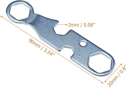 Miniatura 2 de Coshar Llave hexagonal multifunción para reparación de patines, 4 unidades, para patineta, patinaje, bicicleta, 4 tamaños