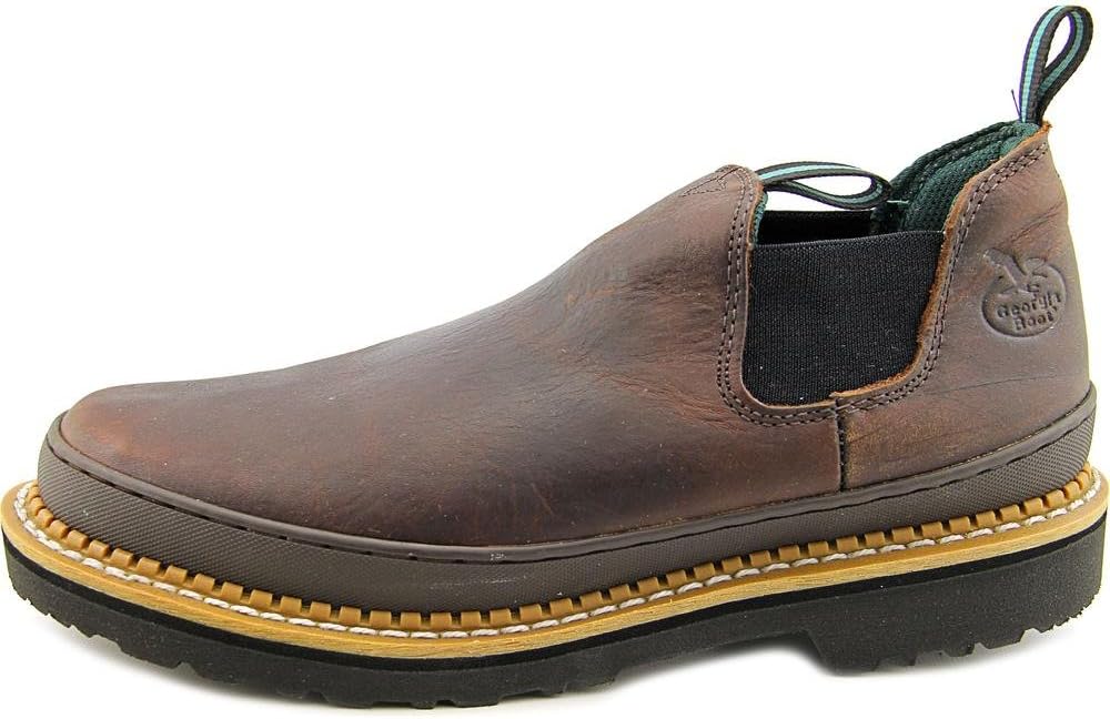 Georgia Men's Giant Romeo Steel Toe Work Shoe-M Steel Toe Boot, Soggy Brown, 11.5 W US