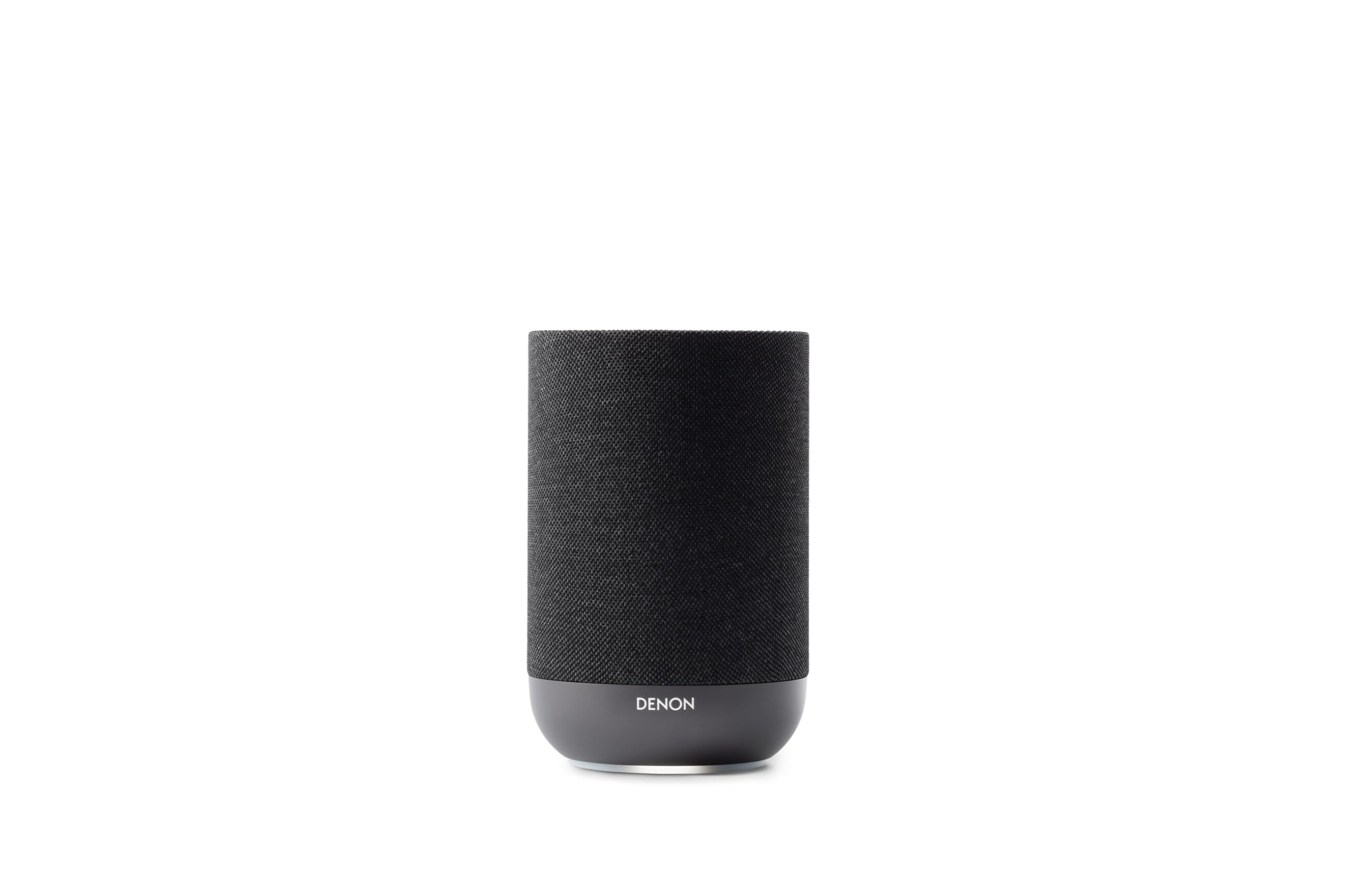 Denon Home 200 Enceinte Bluetooth Connectée avec HEOS, Dolby Atmos Music, Smart WiFi Speaker sans Fil, Enciente Puissante, AirPlay 2, Streaming Haute Résolution - Noir