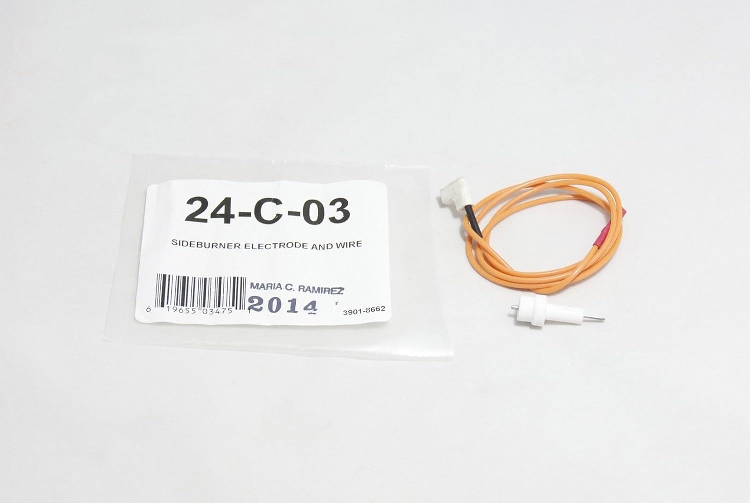 AOG 24C03 Replacement Side Burner Electrode with Wire by carsncoffee