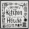 Primitives by Kathy 6 Ceramic Trivet Came With The House