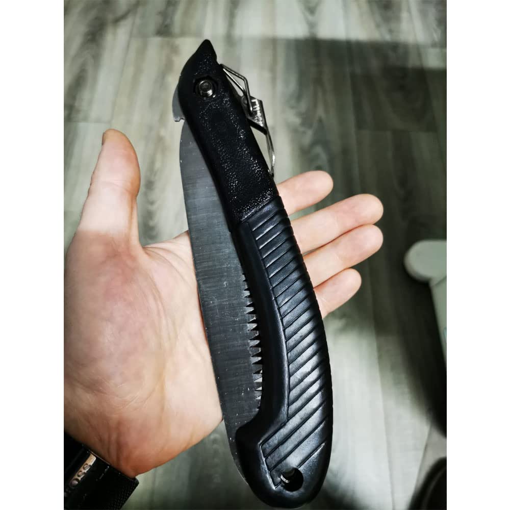 Folding Saw Outdoor Saw Tool Japanese Carbon Steel Camping Wood Saws #36309