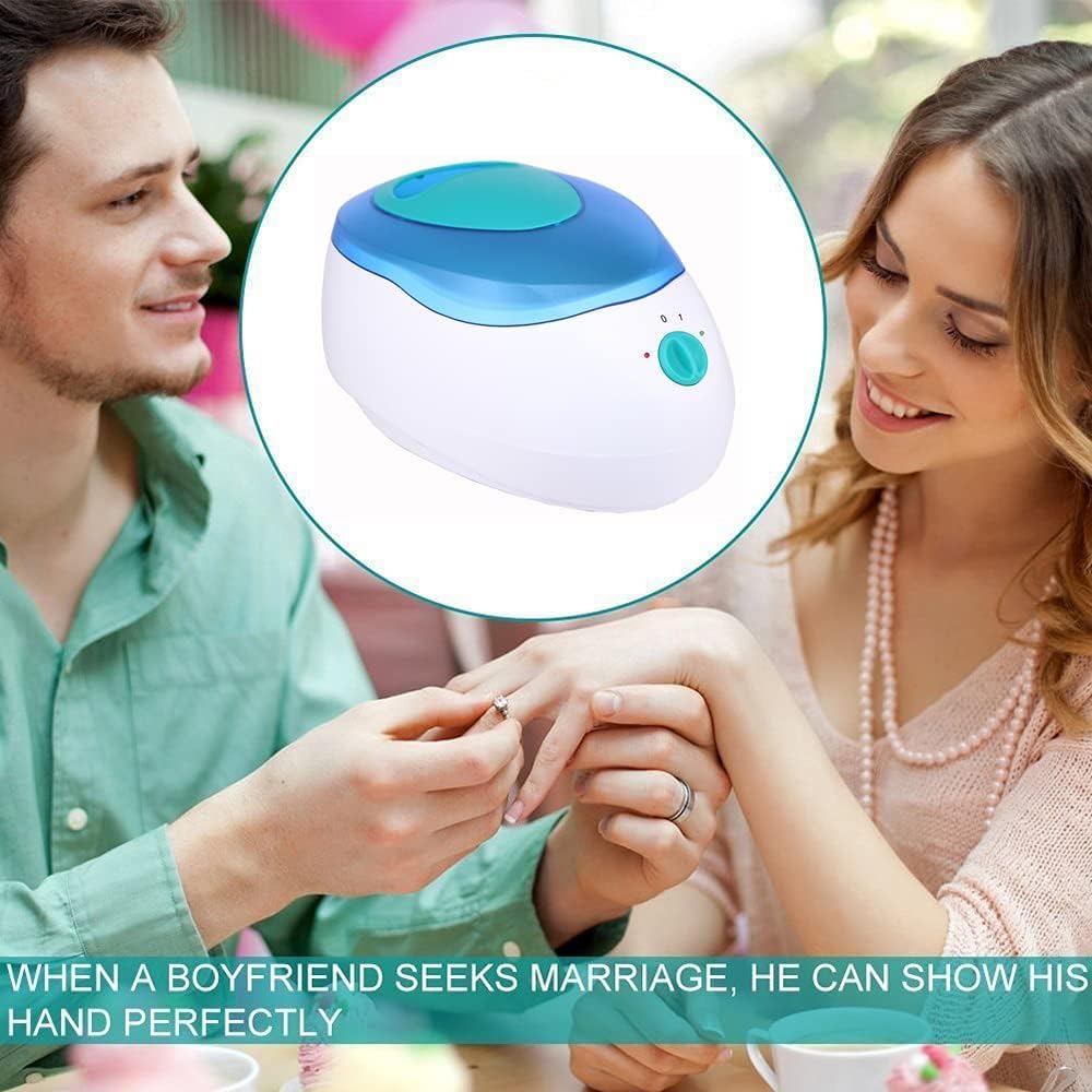 Bagno di Cera alla paraffina per Mani e Piedi con Scudo Termico, Trattamento per la Pelle Altamente Efficace per saloni di Bellezza, Si Prende Cura della Pelle Ruvida, secca o stressata, Fav