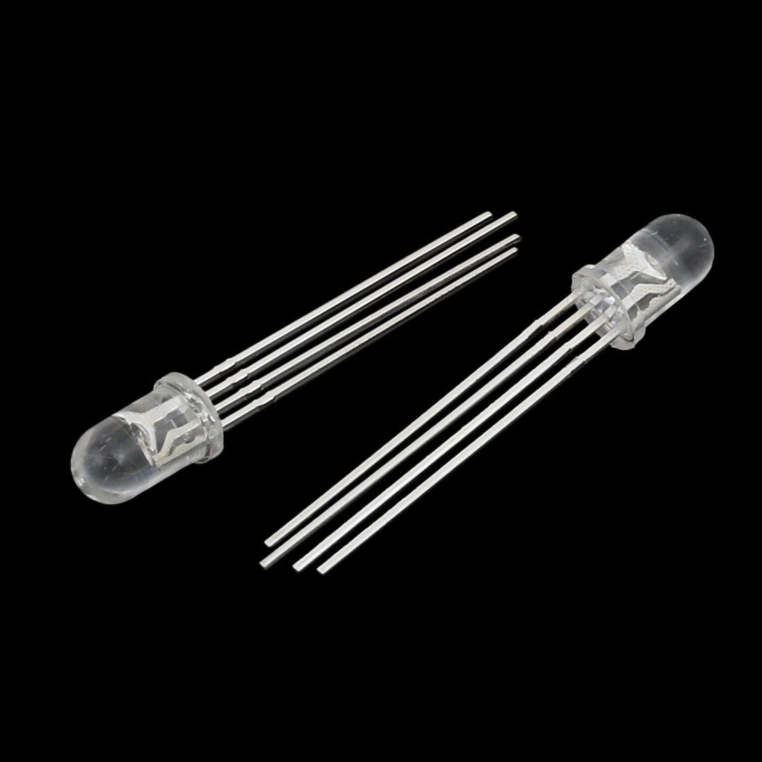 Aexit DC 1.9-3.2V Lighting fixtures and controls 20mA Super Bright LEDs 5mm Full Color Light Emitting Diodes 100pcs