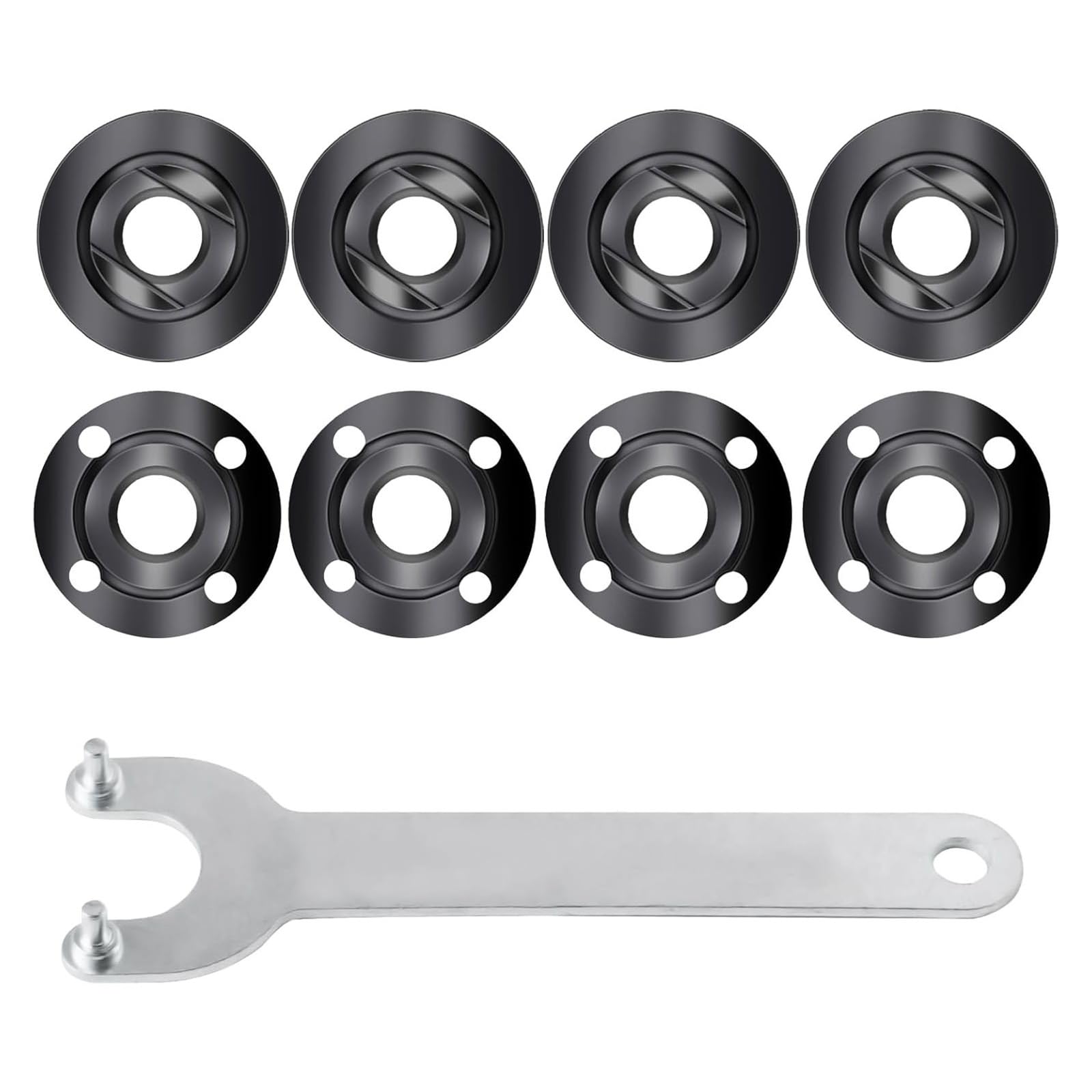 Zbiianxer Heavy-Duty Grinder Wheel Fastener Plate Secure Attachment For Tough Operations Corner Mill Grip Plate