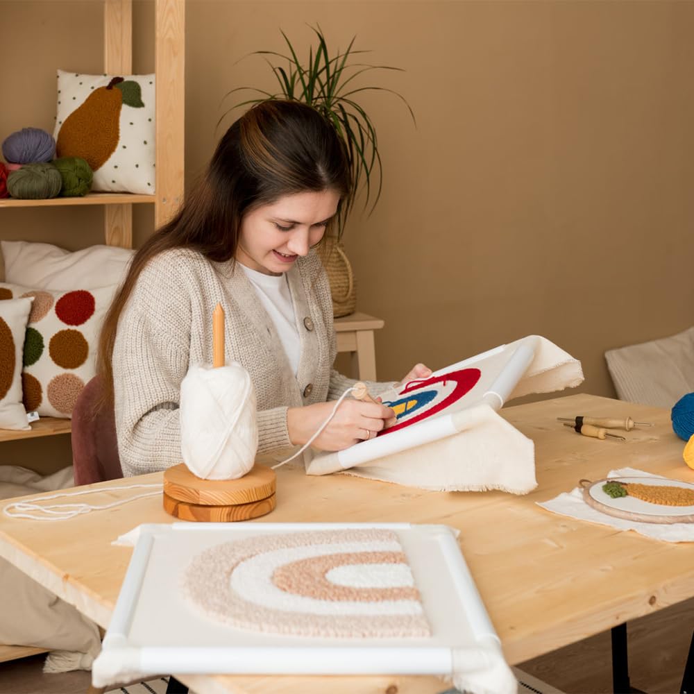 Lot De 2 Tissus à Broder Coton Lin Blanc 50x70 Cm – Toile Point De Croix Artisanat Couture Vêtements Nappes