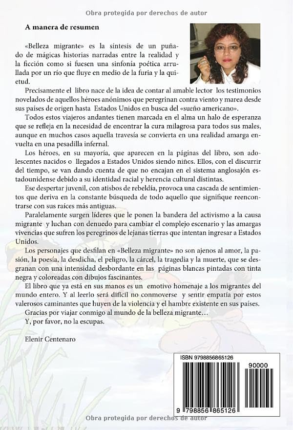 Miniatura 2 de Belleza migrante Por favor no la escupas (Spanish Edition)