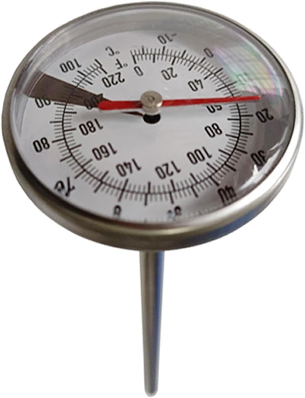 Dial Thermometer for Boiler Electric Kettle Thermometer for Grill Pan Drinks