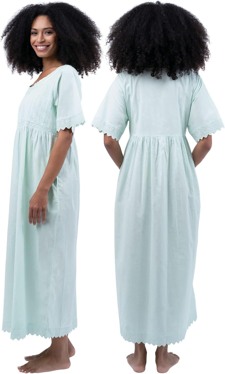 The 1 for U Cotton Victorian Nightgown - Women's Nightgowns