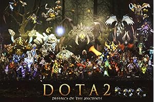 Run Fashion Hot Game Dota 2 Dota Poster Silk Scroll Poster Room...