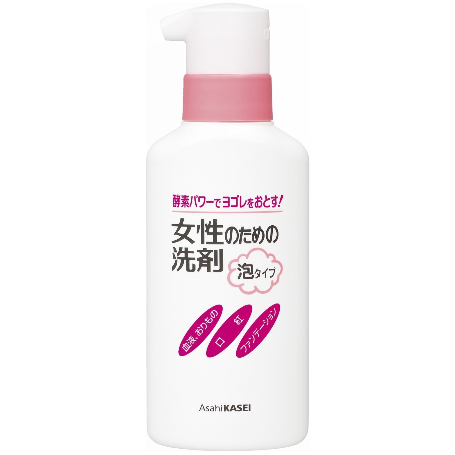 Amazon | 女性のための洗剤 洗濯洗剤 部分用 泡タイプ 200ml | 旭化成