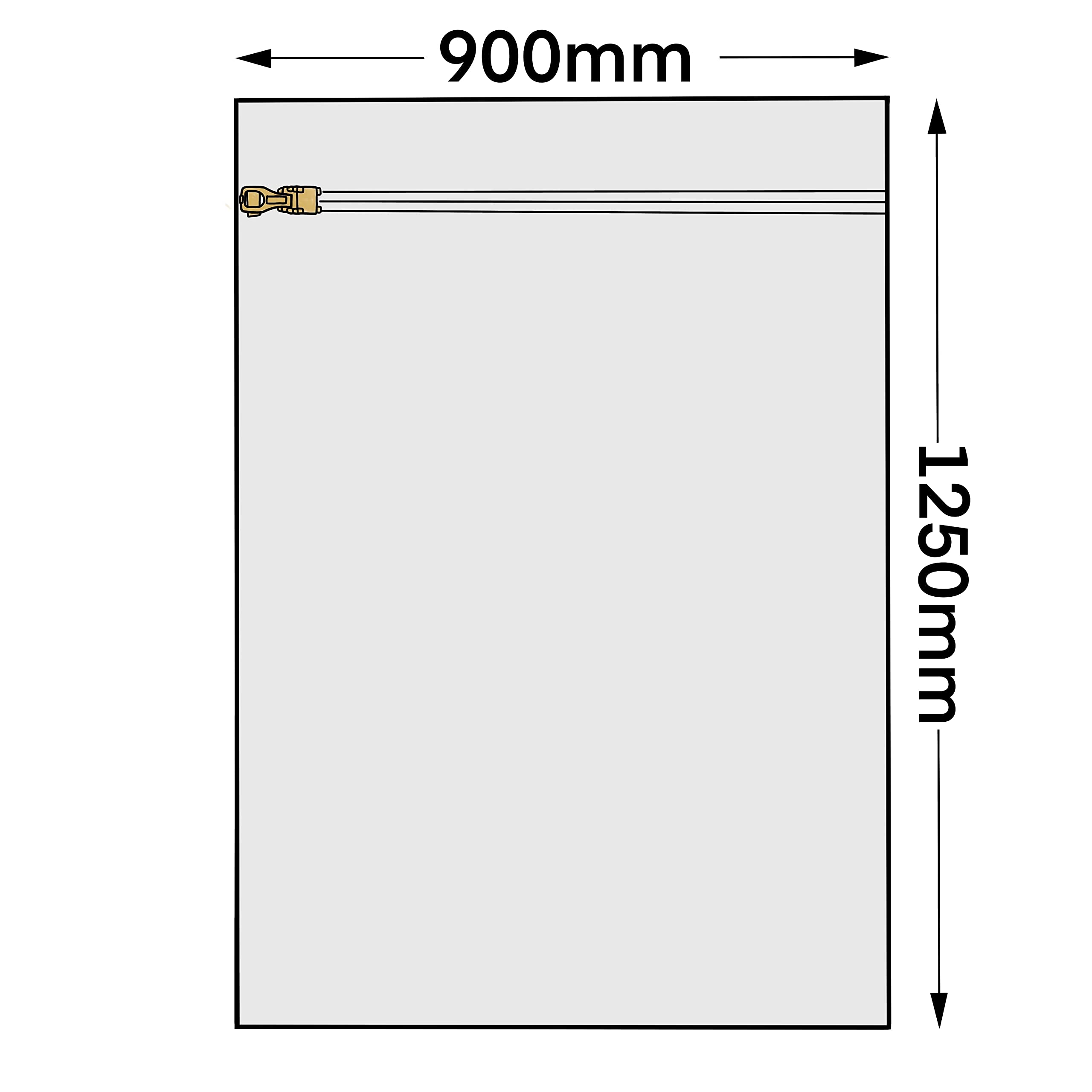 éS Miko ® Planschutztasche, Plantasche, Planschutzhülle, 900 x 1250mm, Planhülle, 5 Stück, Original mit 100 My Materialstärke, optimaler Schutz vor Feuchtigkeit und Schmutz, für Pläne und Dokumente