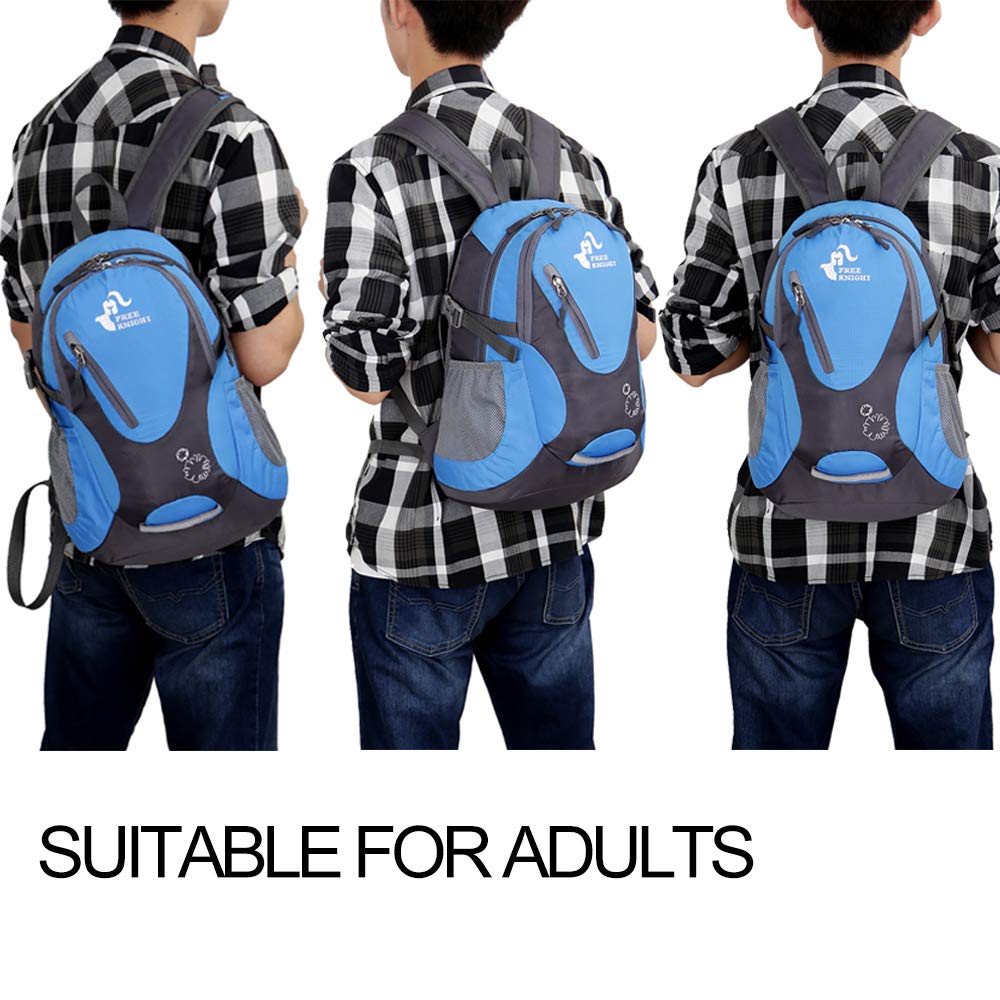Bseash Zaino da escursionismo all'aperto di piccole dimensioni 20L, zaino da viaggio leggero e resistente all'acqua per bambini, ragazze, ragazzi, ciclismo, equitazione