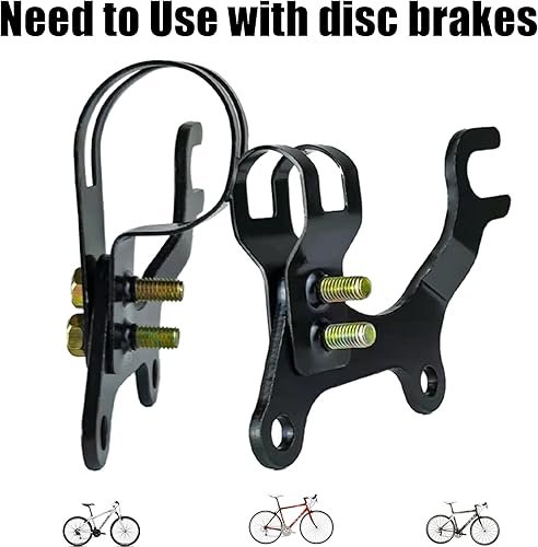 Miniatura 6 de Adaptador de soporte de freno 2 piezas (1600.787 in y 1601.252 in), soporte de freno de disco convertidor de componentes y piezas de bicicleta