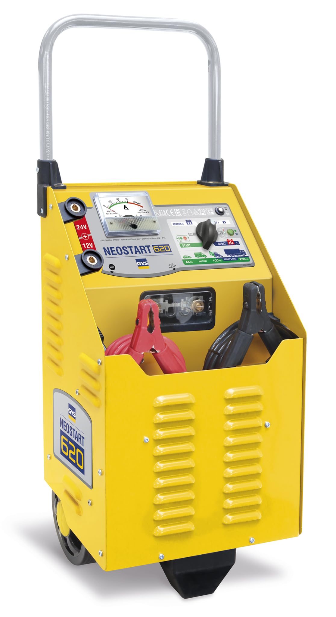 GYS - Chargeur Demarreur NEOSTART 620, 12/24 V