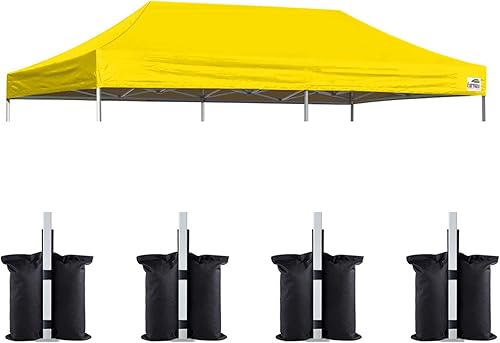 Miniatura 101 de Eurmax - Toldo de repuesto, 10 x 10, elige entre 30 colores, solamente toldo, regalo de 4 unidades de bolsas