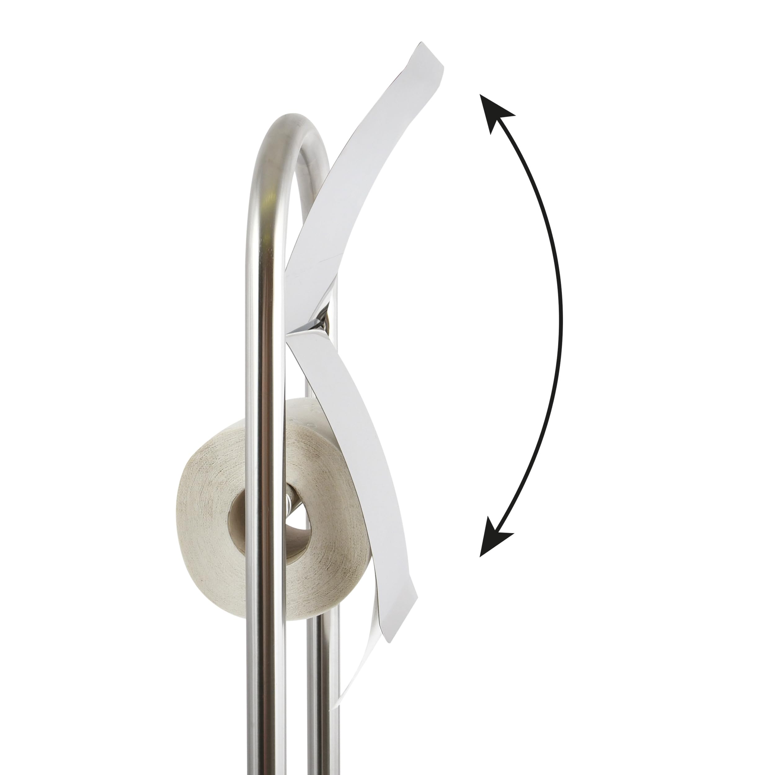 MSV MS723 - Juego para WC, Acero Inoxidable