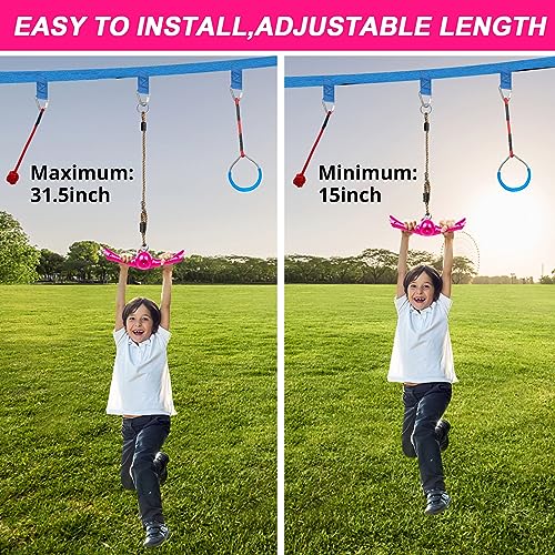 image for YAMIPROBI Ninja-Twister Swing Spins Set: Slackline Attachments - 360°