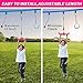 YAMIPROBI Ninja-Twister Swing Spins Set: Slackline Attachments - 360° Handle Twist-Spin Flips Toy Activate Ninja Powers - Ninja Warrior Accessories - Kids Ninja Hang Toys for Playground Backyard,Pink