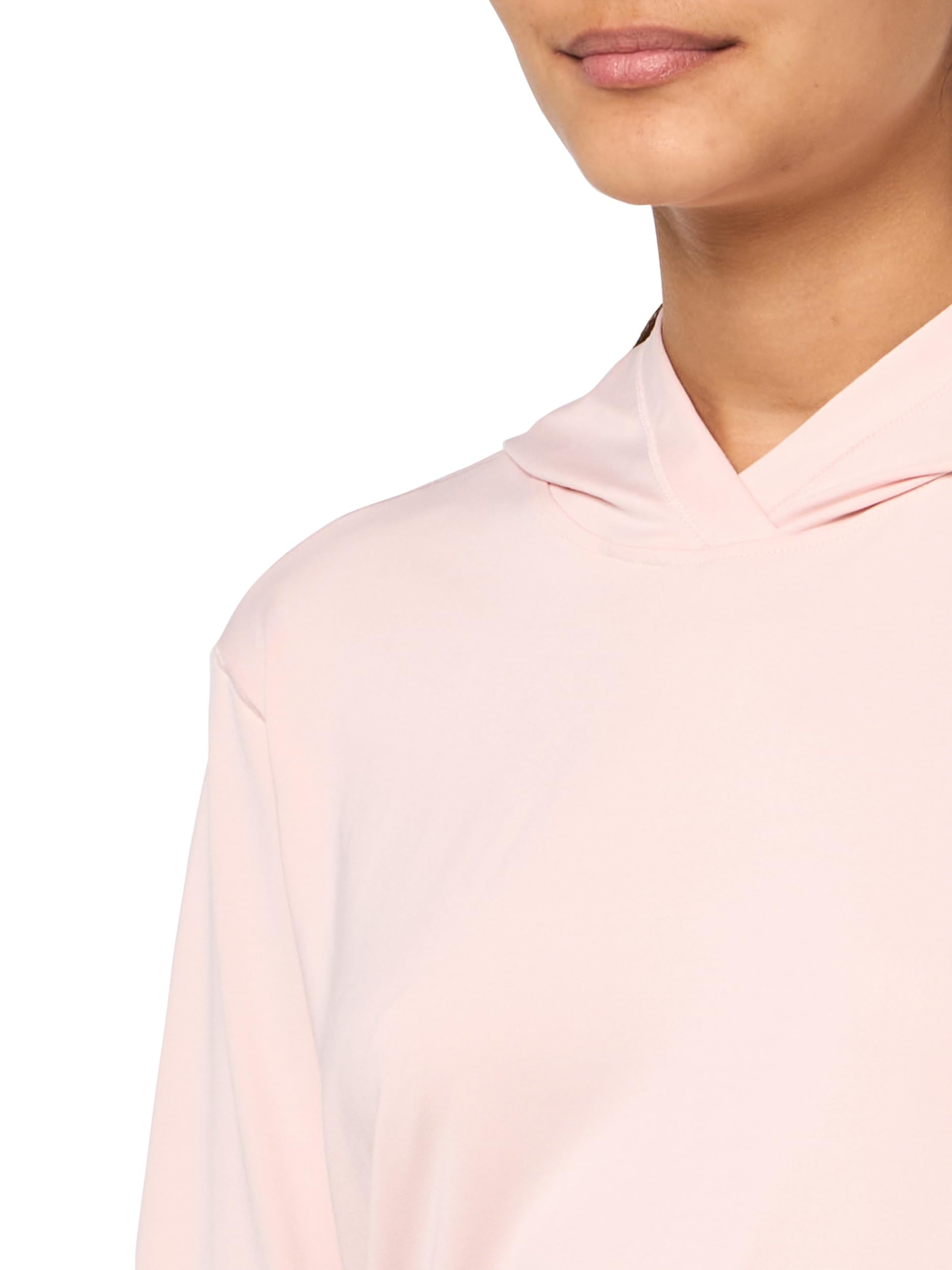 adidas Damska bluza z kapturem Performance Golf Pulower, piaskowy róż, XL, różowy (Sandy Pink), XL